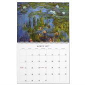 Claude Monet Waterlily Kalender (Mar 2027)