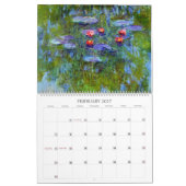 Claude Monet Waterlily Kalender (Feb 2027)