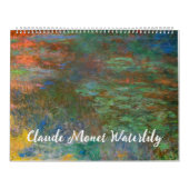 Claude Monet Waterlily Kalender (Hoes)