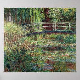 Claude Monet  Waterlily Pond: Pink Harmony, 1900 Poster