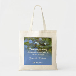 Claude Monet waterlily trouwt voor jou Tote Bag
