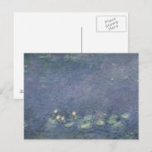 Claude Monet | Waterlio's: Goedemorgen, 1914-18 Briefkaart (Voorkant / Achterkant)