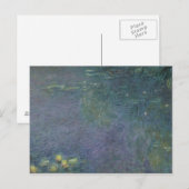 Claude Monet | Waterlio's: Goedemorgen, 1914-18 Briefkaart (Voorkant / Achterkant)