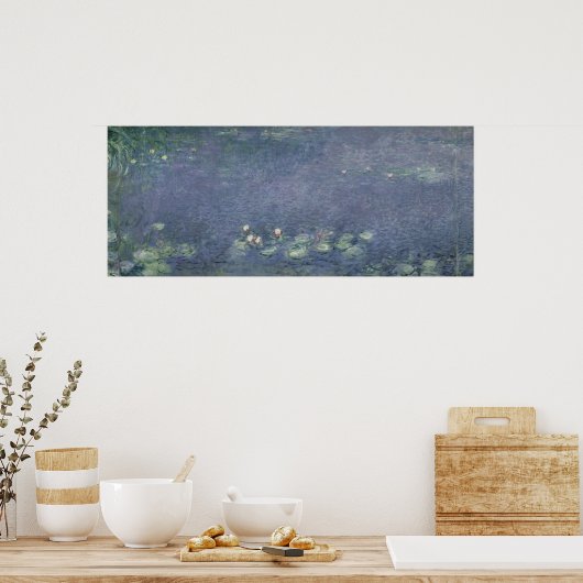 Claude Monet | Waterlio's: Goedemorgen, 1914-18 Poster (Keuken)