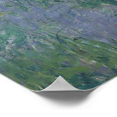 Claude Monet | Waterlio's: Goedemorgen, 1914-18 Poster (Hoek)