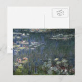 Claude Monet | Waterlio's: groene reflecties Briefkaart (Voorkant / Achterkant)