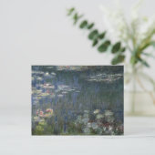 Claude Monet | Waterlio's: groene reflecties Briefkaart (Staand voorkant)