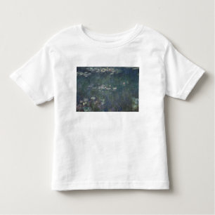 Claude Monet Waterlio's: Groene reflecties Kinder Shirts