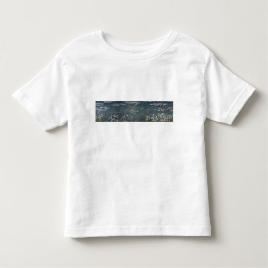 Claude Monet | Waterlio's: Groene reflecties Kinder Shirts (Voorkant)