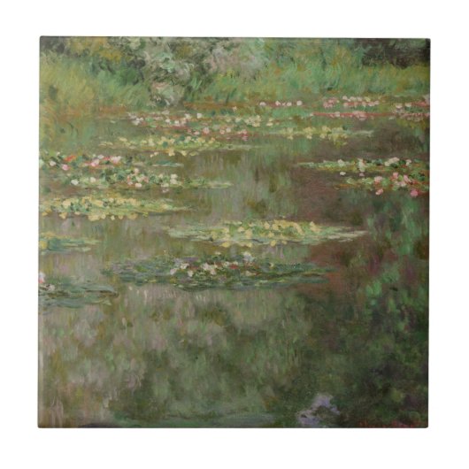 Claude Monet | Waterlio's of de waterLily Pond  Tegeltje (Voorkant)