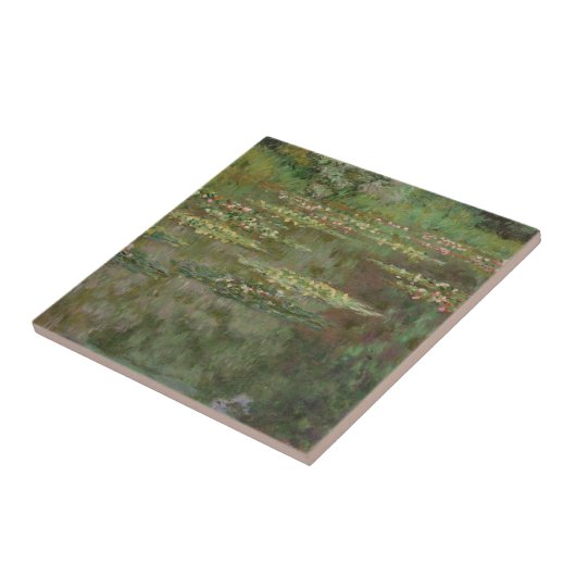 Claude Monet | Waterlio's of de waterLily Pond  Tegeltje (Zijkant)