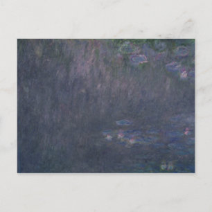 Claude Monet Waterlio's: reflecties op bomen Briefkaart