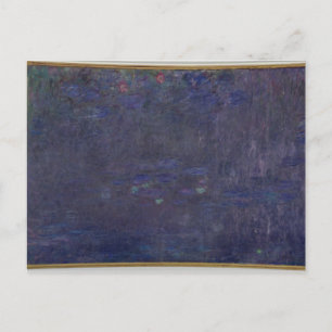 Claude Monet   Waterlio's: reflecties op bomen Briefkaart
