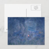 Claude Monet | Waterlio's: reflecties op bomen Briefkaart (Voorkant / Achterkant)