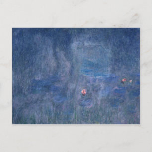 Claude Monet   Waterlio's: reflecties op bomen Briefkaart