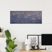 Claude Monet | Waterlio's: twee wevende wilde dier Poster (Thuiskantoor)