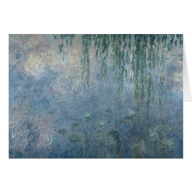 Claude Monet | Waterlio's: Willow's nachts (Voorkant Horizontaal)
