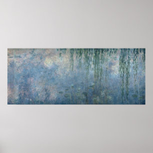 Claude Monet   Waterlio's: Wonende Wilgen, 1914 Poster