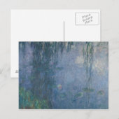 Claude Monet | Waterlio's: Woningwilde vogels, 191 Briefkaart (Voorkant / Achterkant)