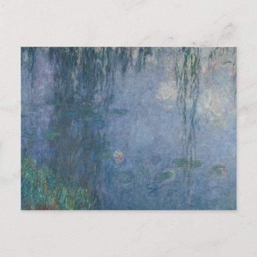 Claude Monet | Waterlio's: Woningwilde vogels, 191 Briefkaart (Voorkant)