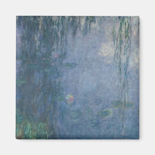 Claude Monet | Waterlio's: Woningwilde vogels, 191 Magneet (Voorkant)