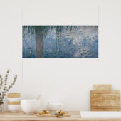 Claude Monet | Waterlio's: Woningwilde vogels, 191 Poster (Keuken)