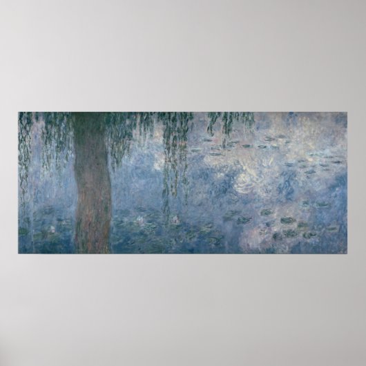 Claude Monet | Waterlio's: Woningwilde vogels, 191 Poster (Voorkant)