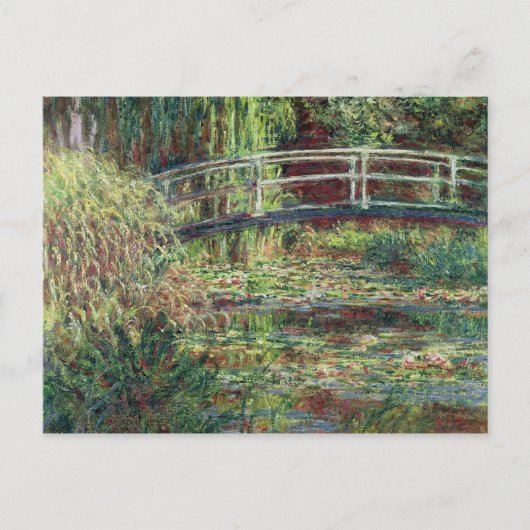Claude Monet | Waterlly Pond: Roze Harmony, 1900 Briefkaart (Voorkant)