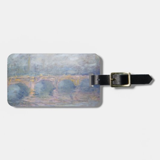 Claude Monet | Waterloo Bridge, Londen, bij Sunset Bagagelabel (Voorkant horizontaal)
