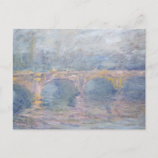 Claude Monet | Waterloo Bridge, Londen, bij Sunset Briefkaart (Voorkant)