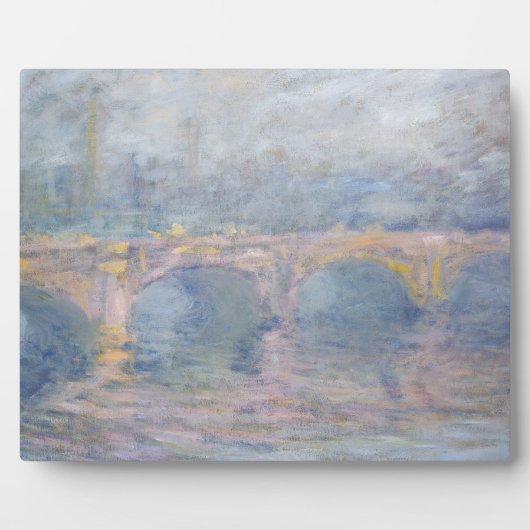 Claude Monet | Waterloo Bridge, Londen, bij Sunset Fotoplaat (Voorkant)