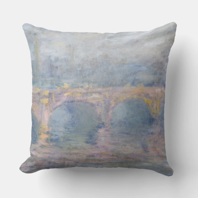 Claude Monet | Waterloo Bridge, Londen, bij Sunset Kussen (Voorkant)