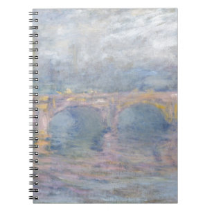 Claude Monet   Waterloo Bridge, Londen, bij Sunset Notitieboek