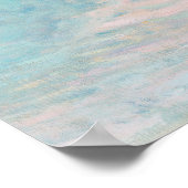 Claude Monet Waterloo Bridge op Sunset Art Print (Hoek)