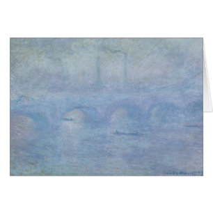 Claude Monet Waterloorbrug: Effect van de lijst