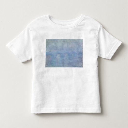 Claude Monet | Waterloorbrug: Effect van de lijst Kinder Shirts (Voorkant)