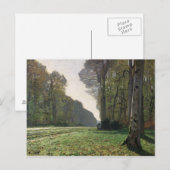 Claude Monet | Weg naar Bas-Breau, Fontainebleau Briefkaart (Voorkant / Achterkant)