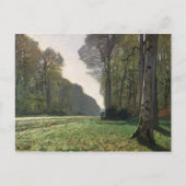 Claude Monet | Weg naar Bas-Breau, Fontainebleau Briefkaart (Voorkant)