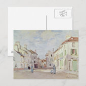 Claude Monet | Wetstraat in Argenteuil Briefkaart (Voorkant / Achterkant)