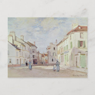 Claude Monet   Wetstraat in Argenteuil Briefkaart