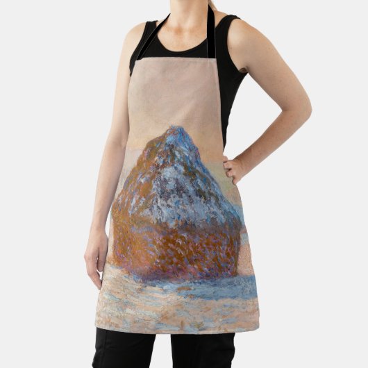 Claude Monet - Wheatstacks, Sneeuweffect, Morning Schort (Insitu)