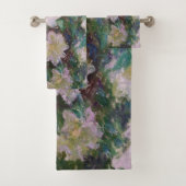 Claude Monet - White Clematis Bad Handdoek (Insitu)