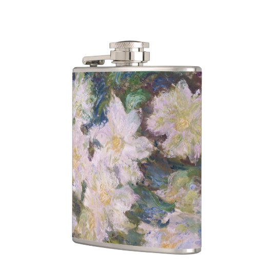 Claude Monet - White Clematis Heupfles (Links)