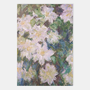 Claude Monet - White Clematis Inpakpapier Vel