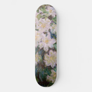 Claude Monet - White Clematis Persoonlijk Skateboard