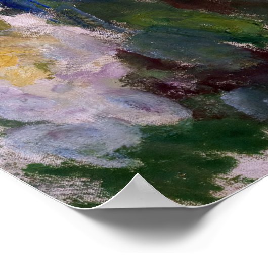 Claude Monet - White Clematis Poster (Hoek)