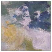 Claude Monet - White Clematis Stof (Close Up)