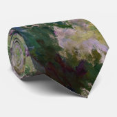 Claude Monet - White Clematis Stropdas (Opgerold)