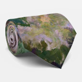 Claude Monet - White Clematis Stropdas (Opgerold)