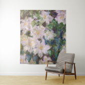 Claude Monet - White Clematis Wandkleed (In situ)